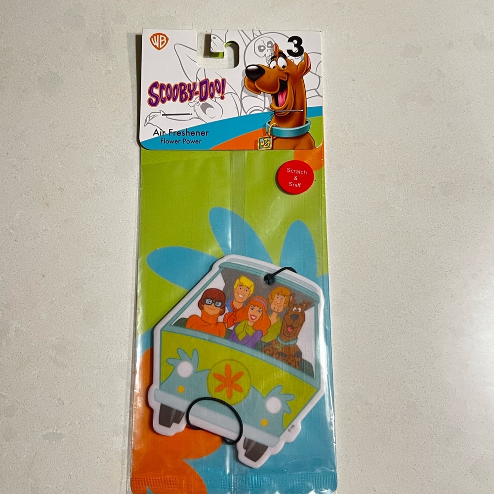 Warner Bros. Scooby-Doo Air Freshener - Green and Blue